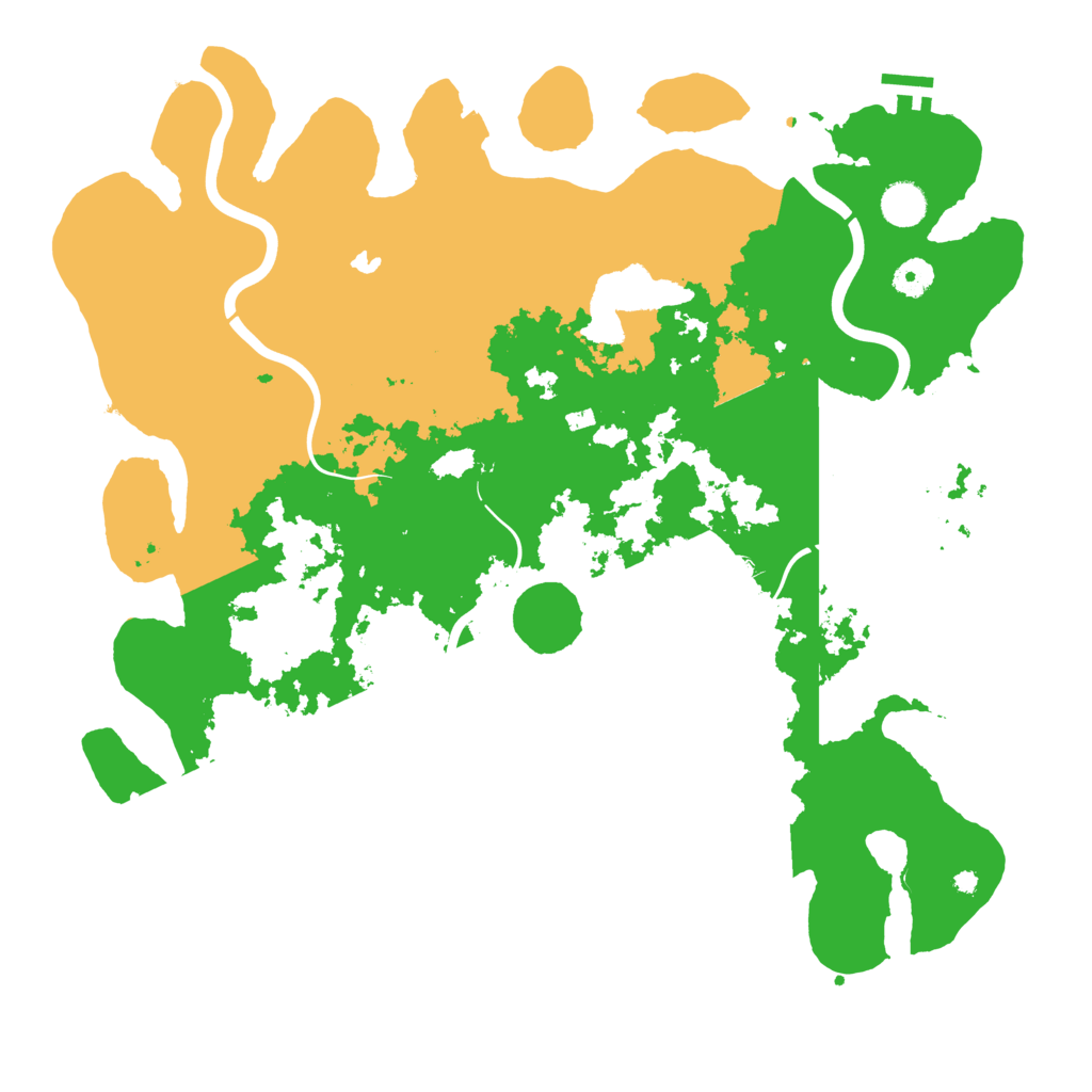 Biome Rust Map: Procedural Map, Size: 4250, Seed: 24854