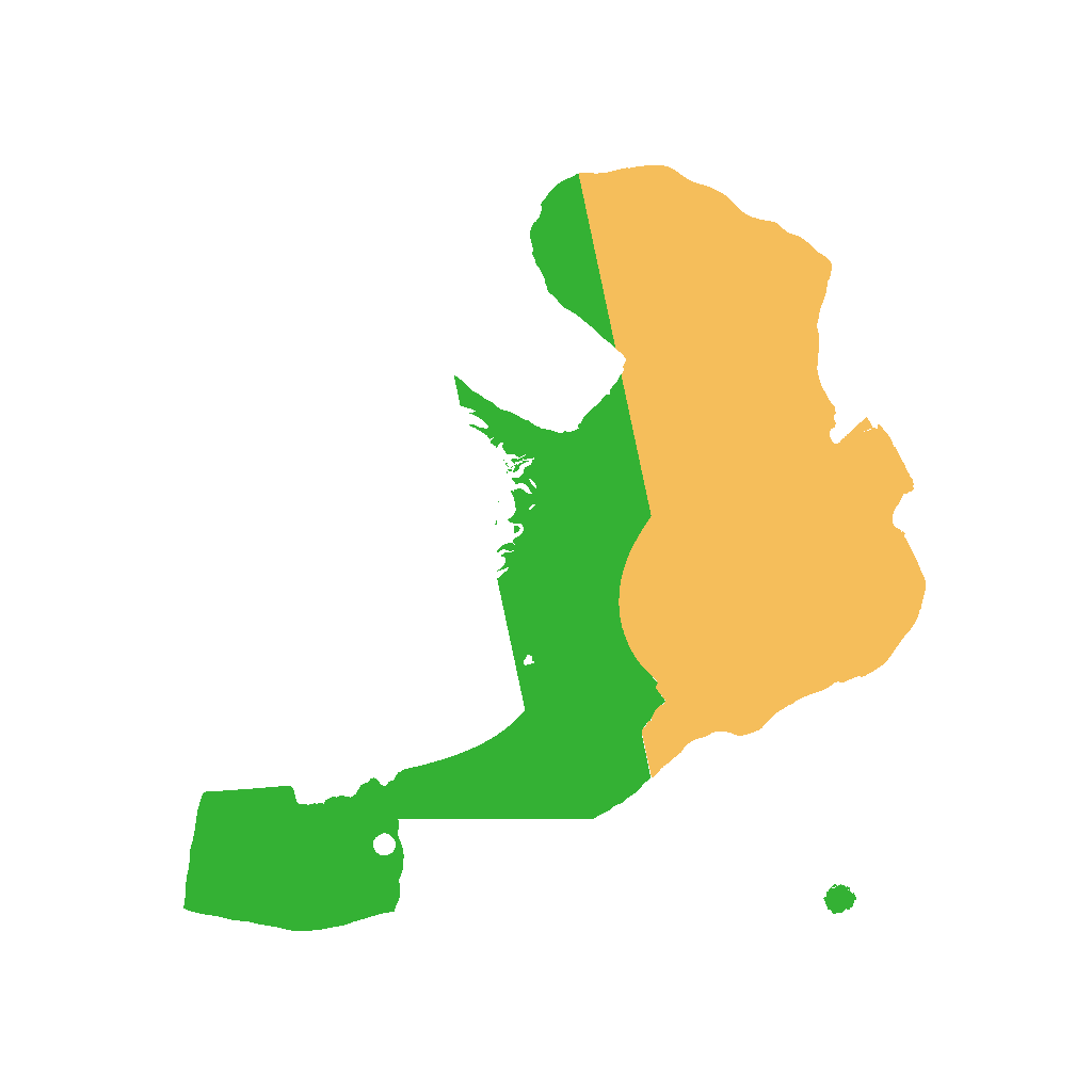 Biome Rust Map: Procedural Map, Size: 1500, Seed: 27630