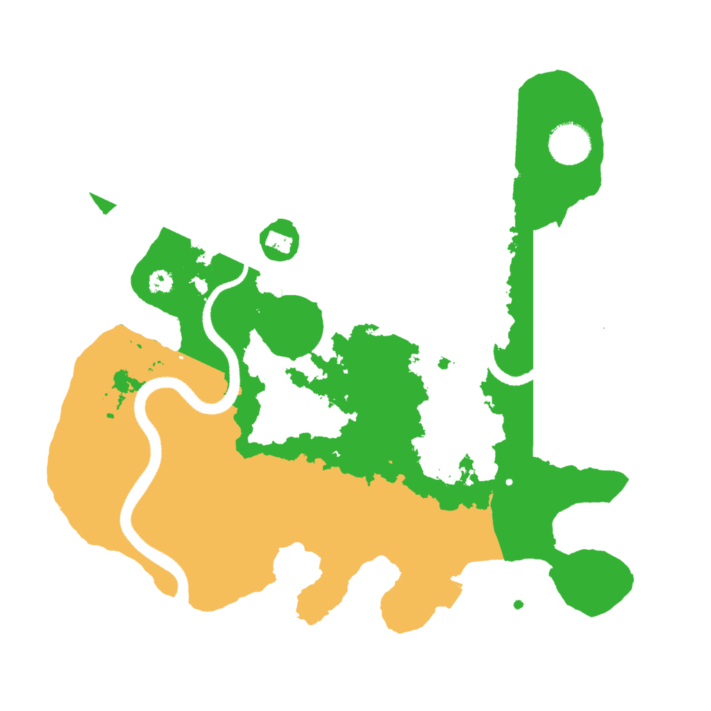 Biome Rust Map: Procedural Map, Size: 3000, Seed: 1593681955