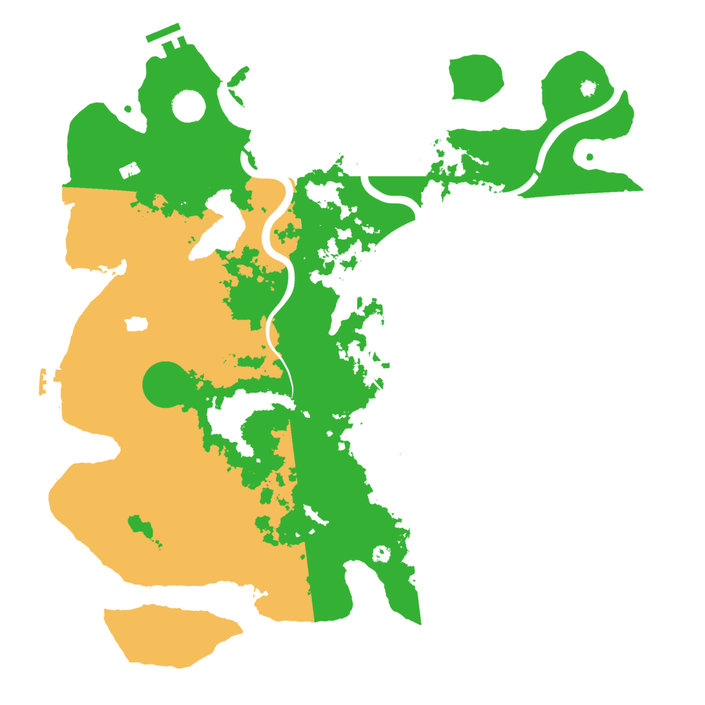Biome Rust Map: Procedural Map, Size: 4000, Seed: 661579548