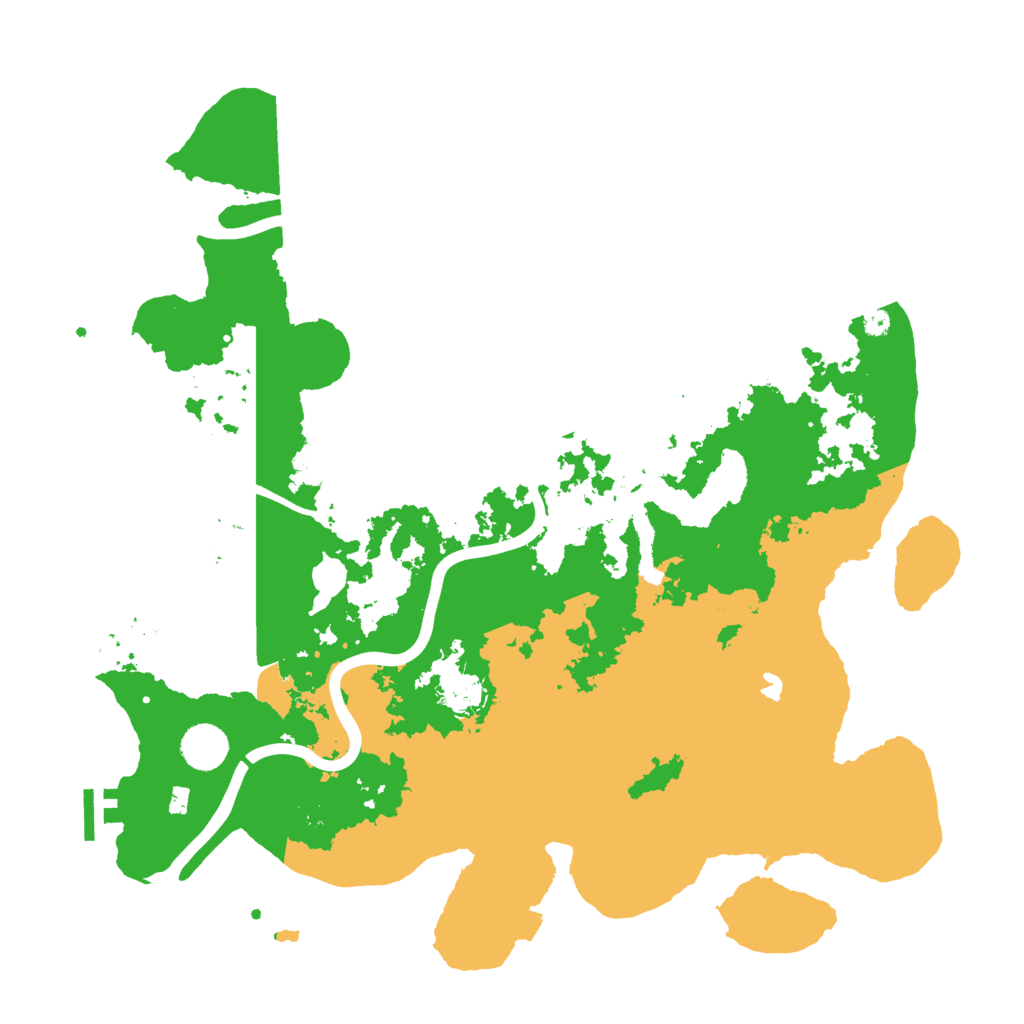 Biome Rust Map: Procedural Map, Size: 4000, Seed: 1629449580