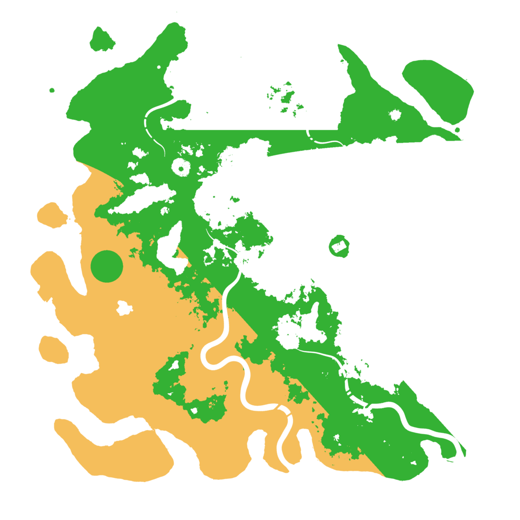 Biome Rust Map: Procedural Map, Size: 4250, Seed: 76730725