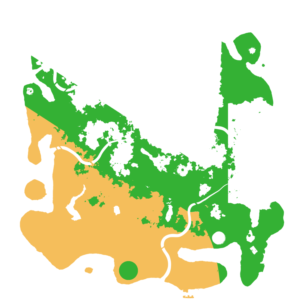 Biome Rust Map: Procedural Map, Size: 4250, Seed: 787057622