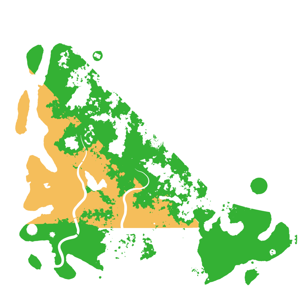 Biome Rust Map: Procedural Map, Size: 5000, Seed: 1600654651