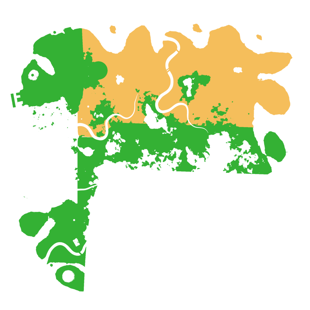 Biome Rust Map: Procedural Map, Size: 4500, Seed: 1618798840