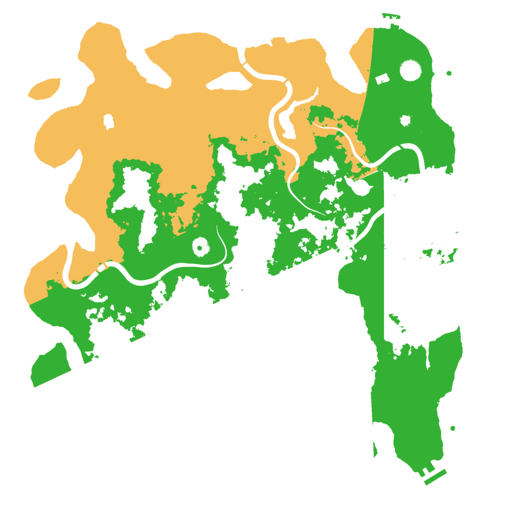Biome Rust Map: Procedural Map, Size: 4250, Seed: 1407530554