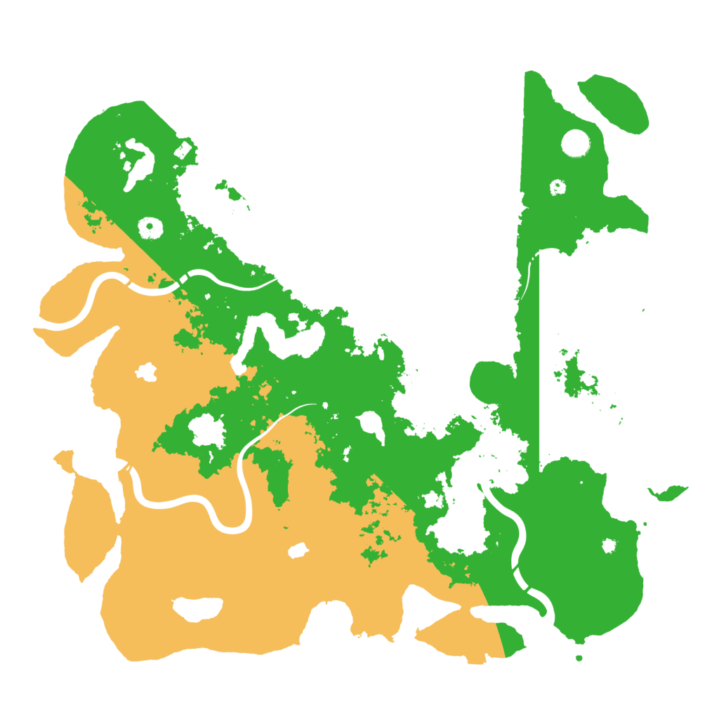 Biome Rust Map: Procedural Map, Size: 4500, Seed: 285635686