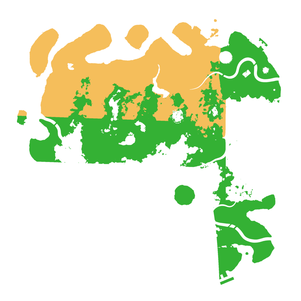 Biome Rust Map: Procedural Map, Size: 4250, Seed: 1546361286