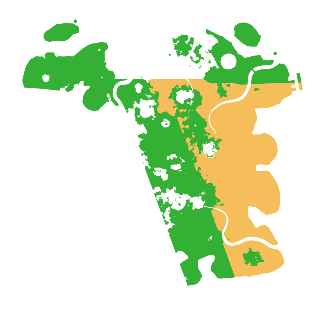 Biome Rust Map: Procedural Map, Size: 3750, Seed: 2049271385