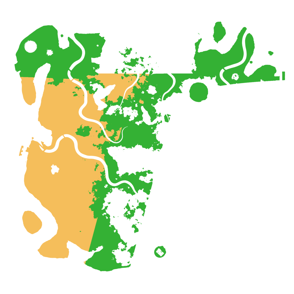 Biome Rust Map: Procedural Map, Size: 4250, Seed: 1344164101