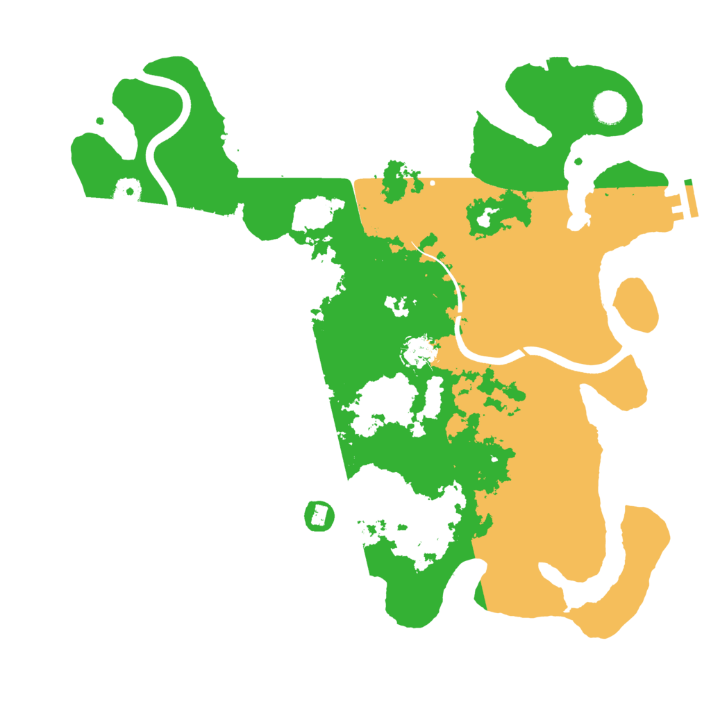 Biome Rust Map: Procedural Map, Size: 3750, Seed: 2013040674