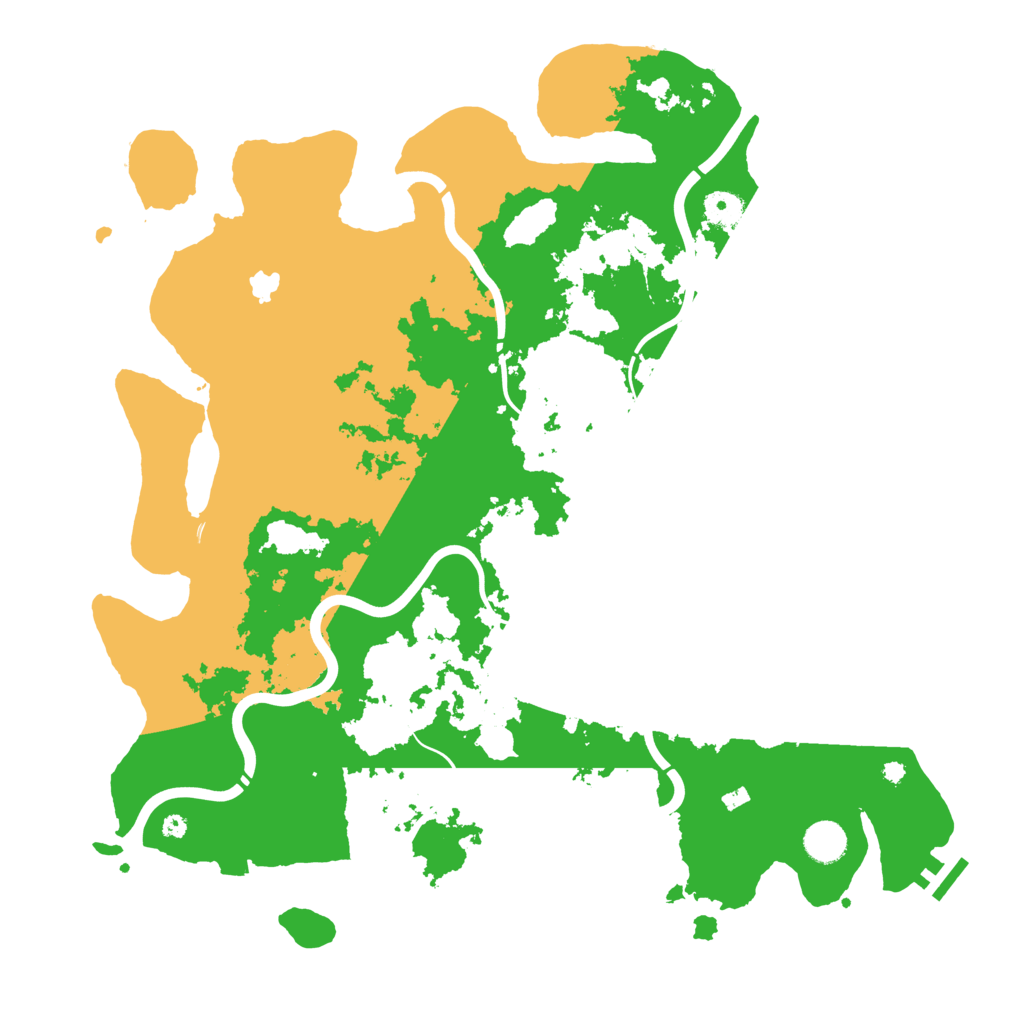 Biome Rust Map: Procedural Map, Size: 4250, Seed: 953433704