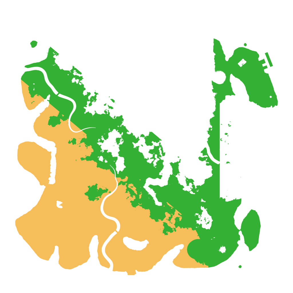Biome Rust Map: Procedural Map, Size: 4000, Seed: 223456