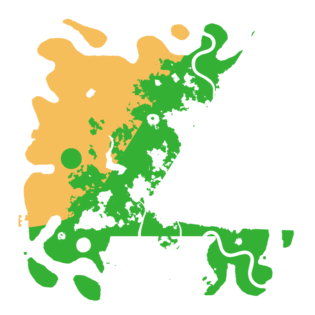 Biome Rust Map: Procedural Map, Size: 4000, Seed: 310348762