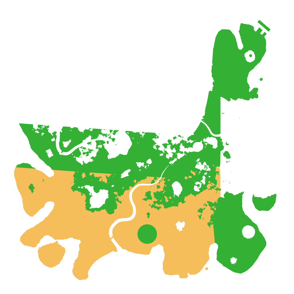 Biome Rust Map: Procedural Map, Size: 4000, Seed: 333214970
