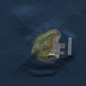 Thumbnail Rust Map: Procedural Map, Size: 1000, Seed: 5213, 2 Monuments