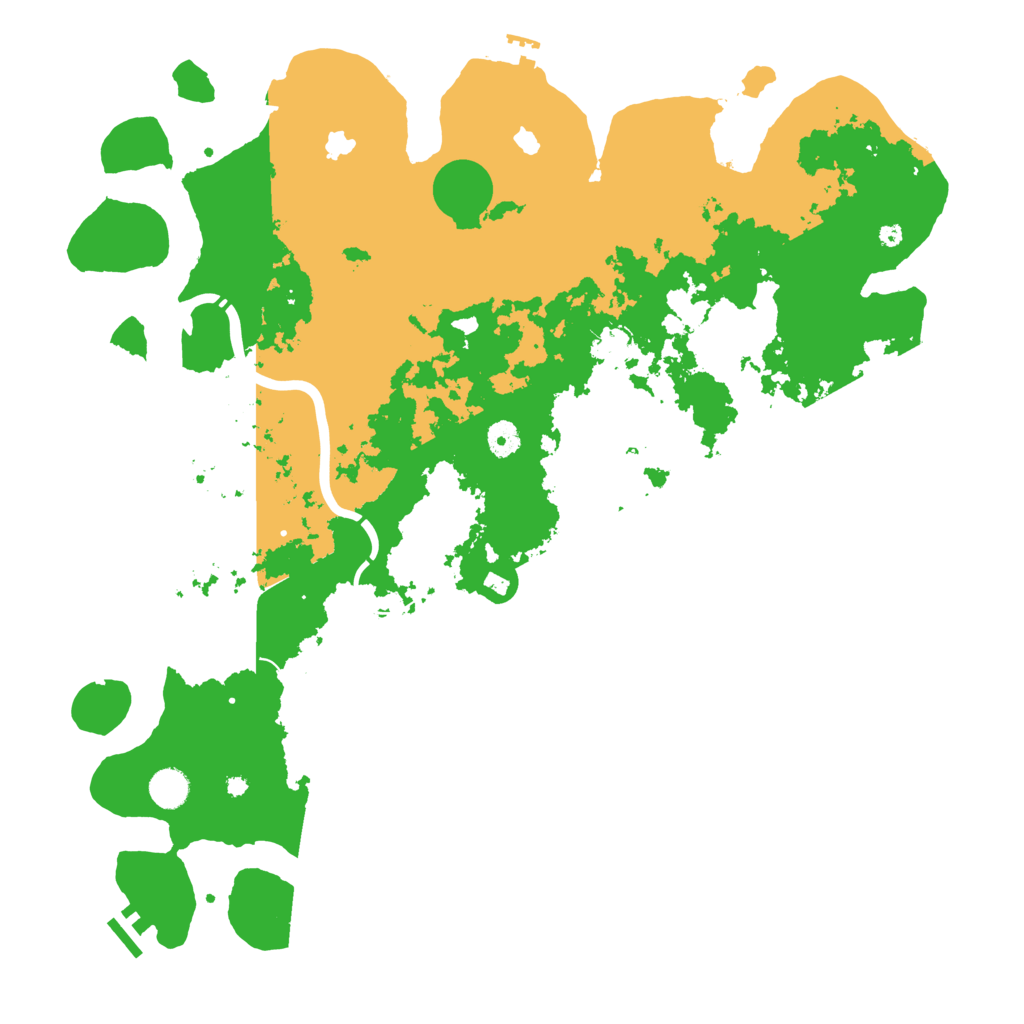 Biome Rust Map: Procedural Map, Size: 4500, Seed: 1286234798