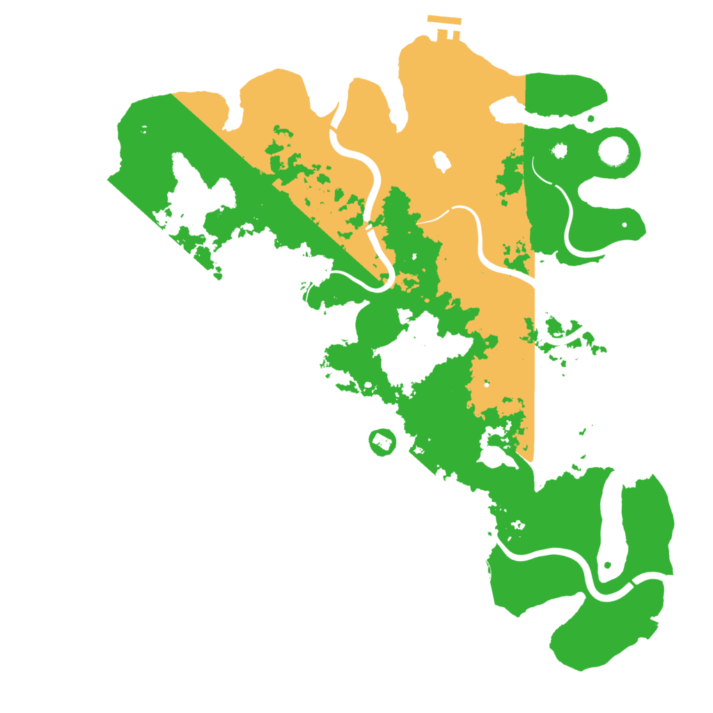 Biome Rust Map: Procedural Map, Size: 4250, Seed: 2003596903