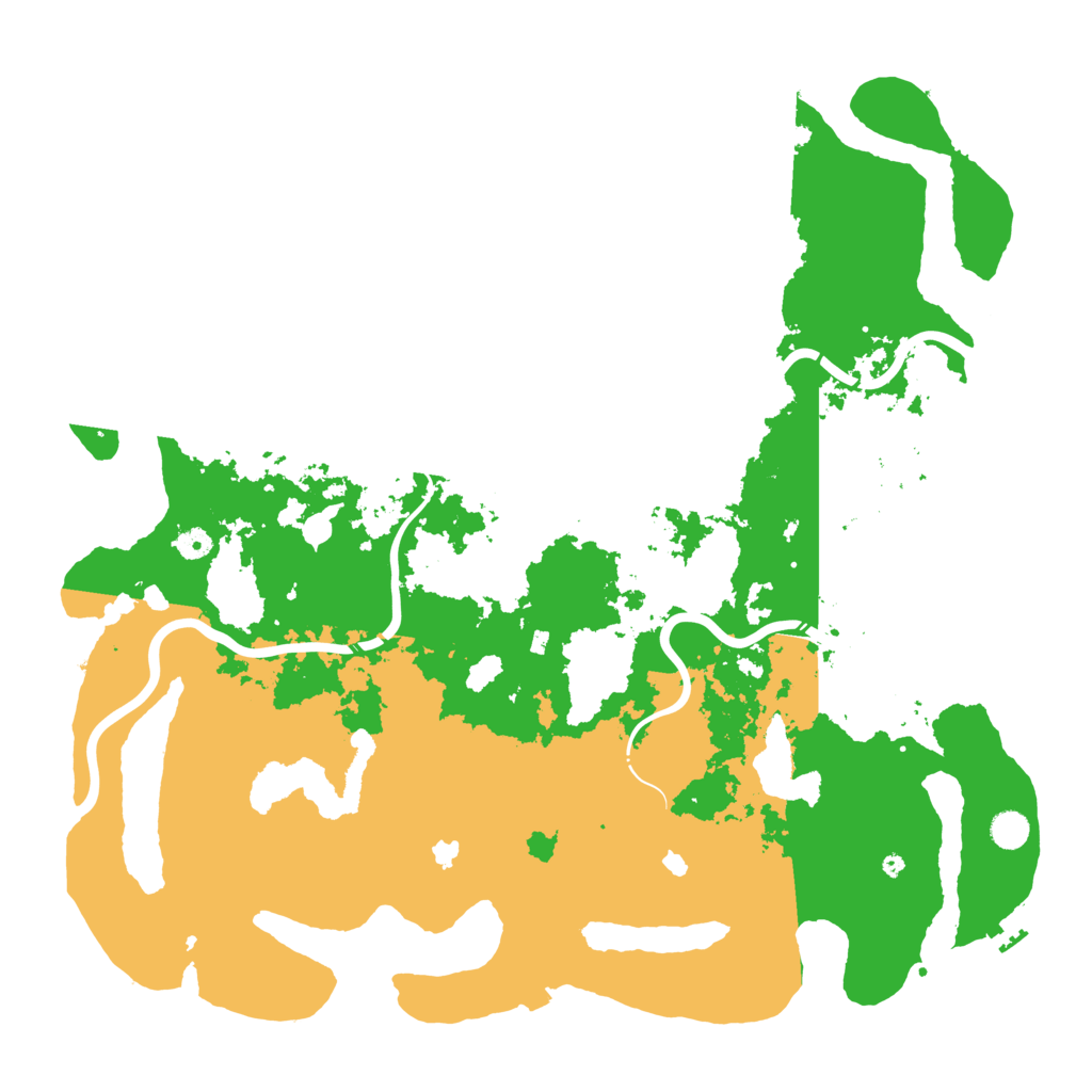 Biome Rust Map: Procedural Map, Size: 5000, Seed: 2061274302