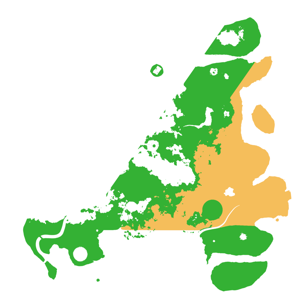 Biome Rust Map: Procedural Map, Size: 4000, Seed: 52791