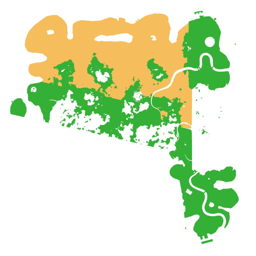 Biome Rust Map: Procedural Map, Size: 4500, Seed: 1404194613