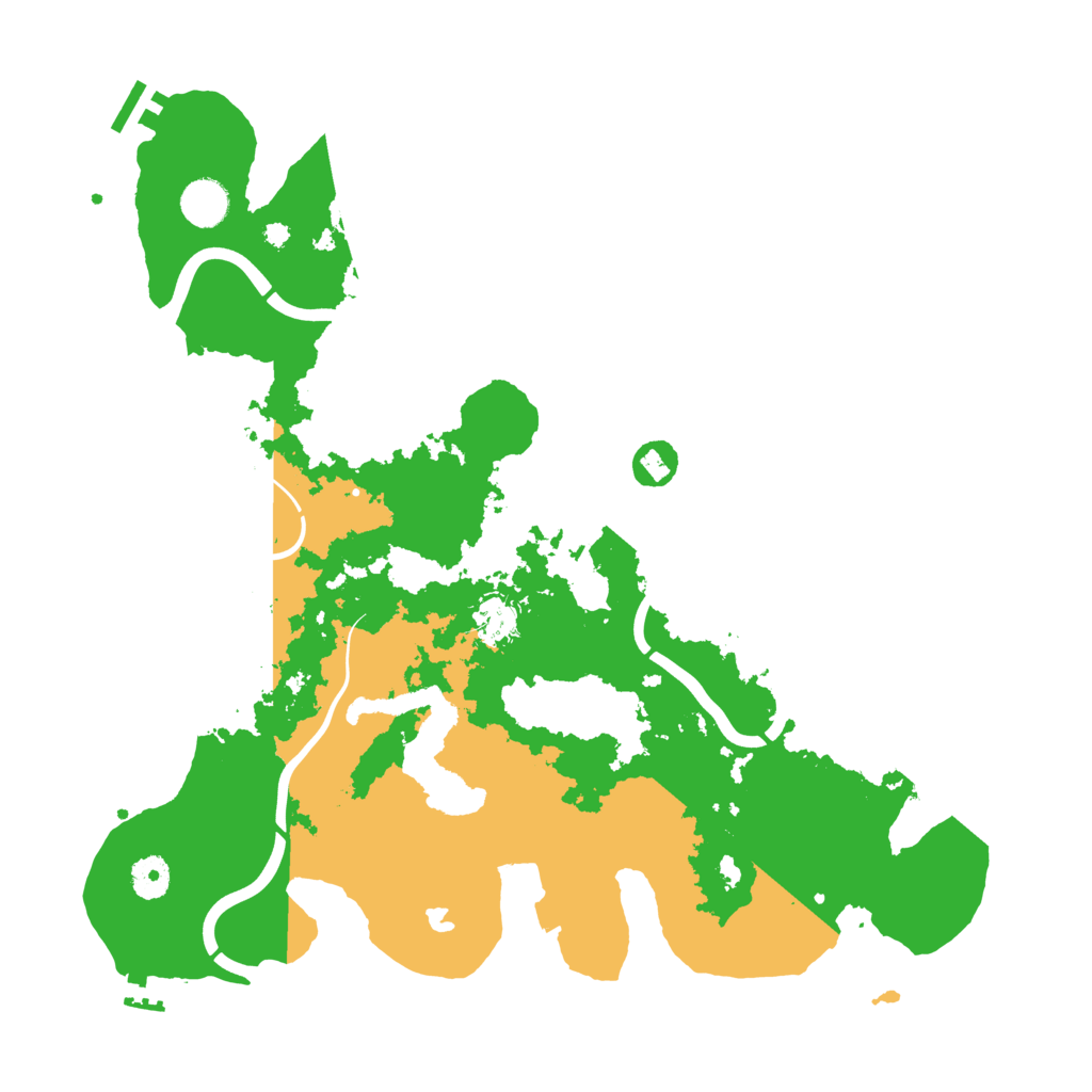 Biome Rust Map: Procedural Map, Size: 4000, Seed: 423327918