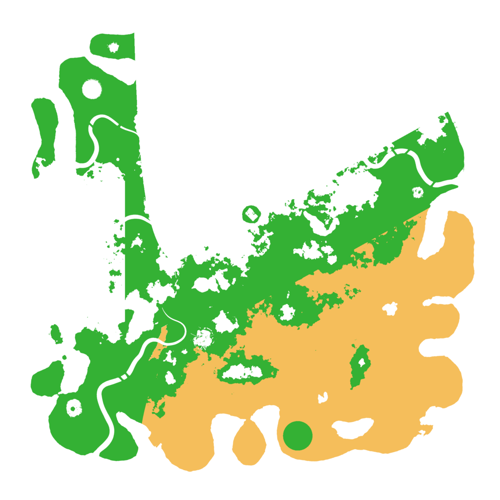 Biome Rust Map: Procedural Map, Size: 4500, Seed: 759848388
