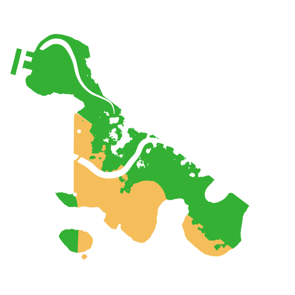 Biome Rust Map: Procedural Map, Size: 2250, Seed: 69694