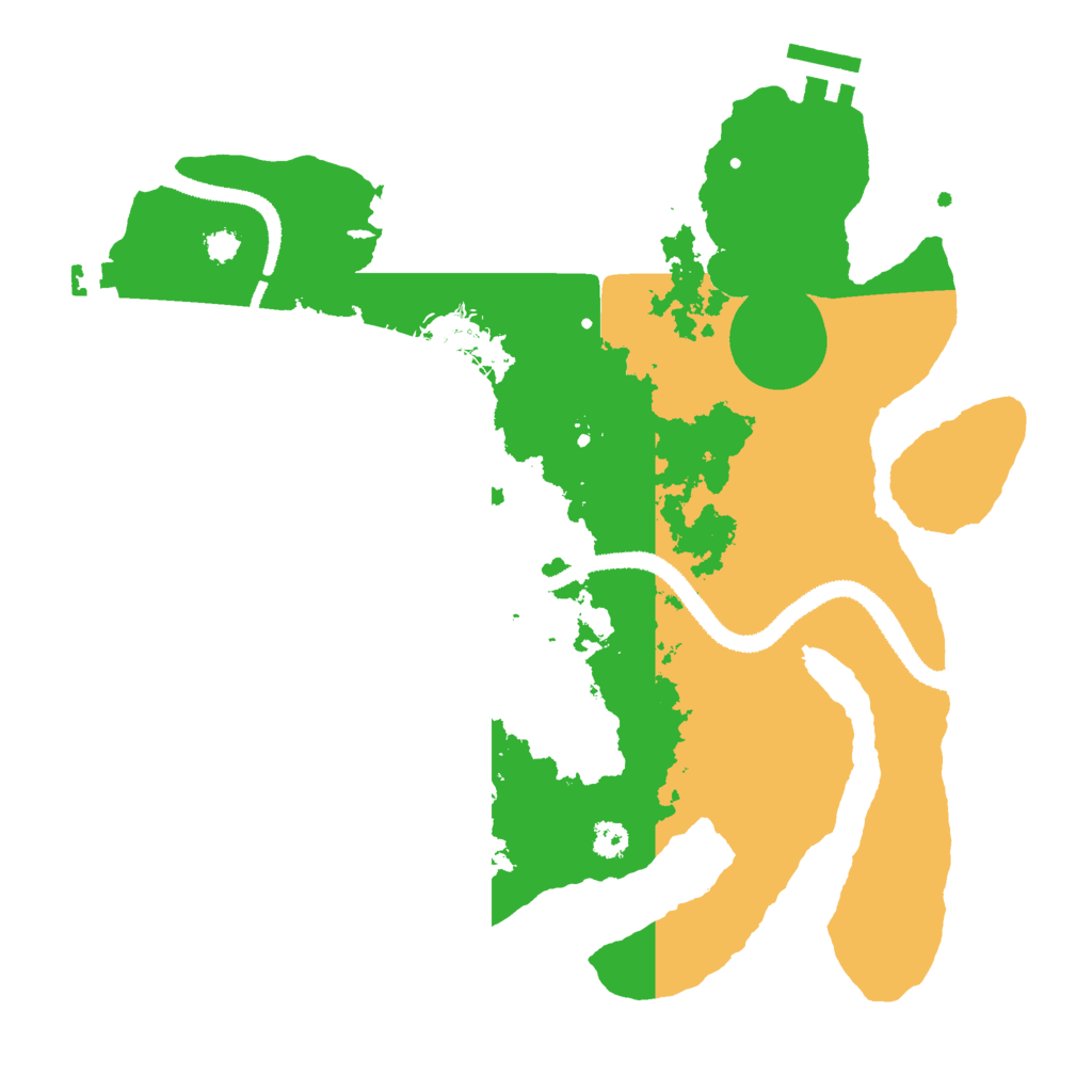 Biome Rust Map: Procedural Map, Size: 3000, Seed: 339