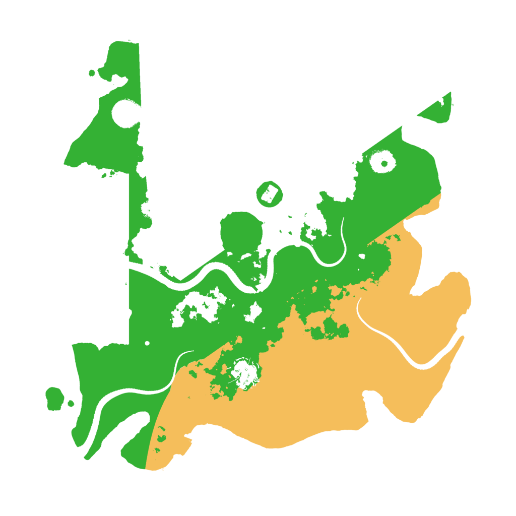 Biome Rust Map: Procedural Map, Size: 3250, Seed: 911994363