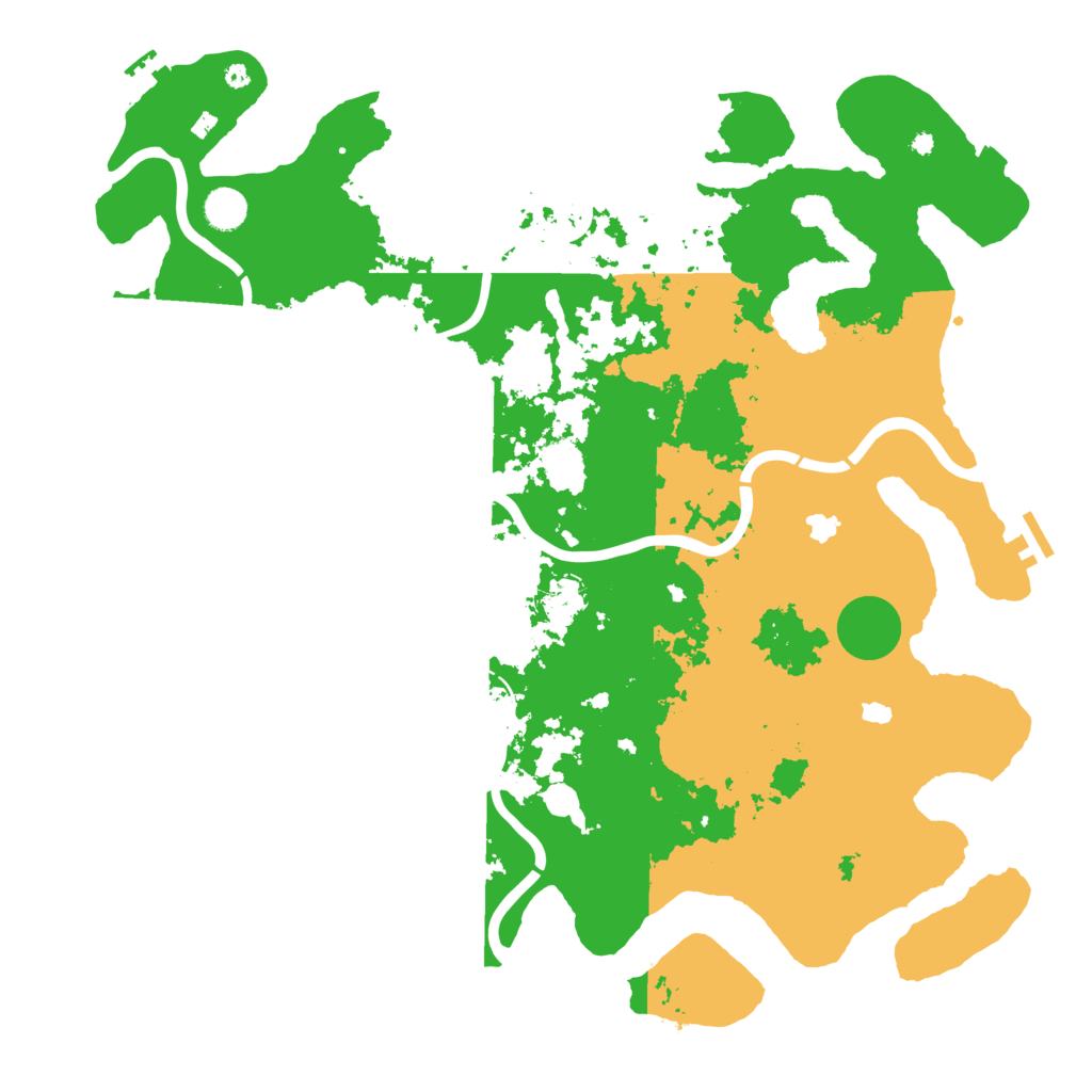 Biome Rust Map: Procedural Map, Size: 4500, Seed: 1640831189