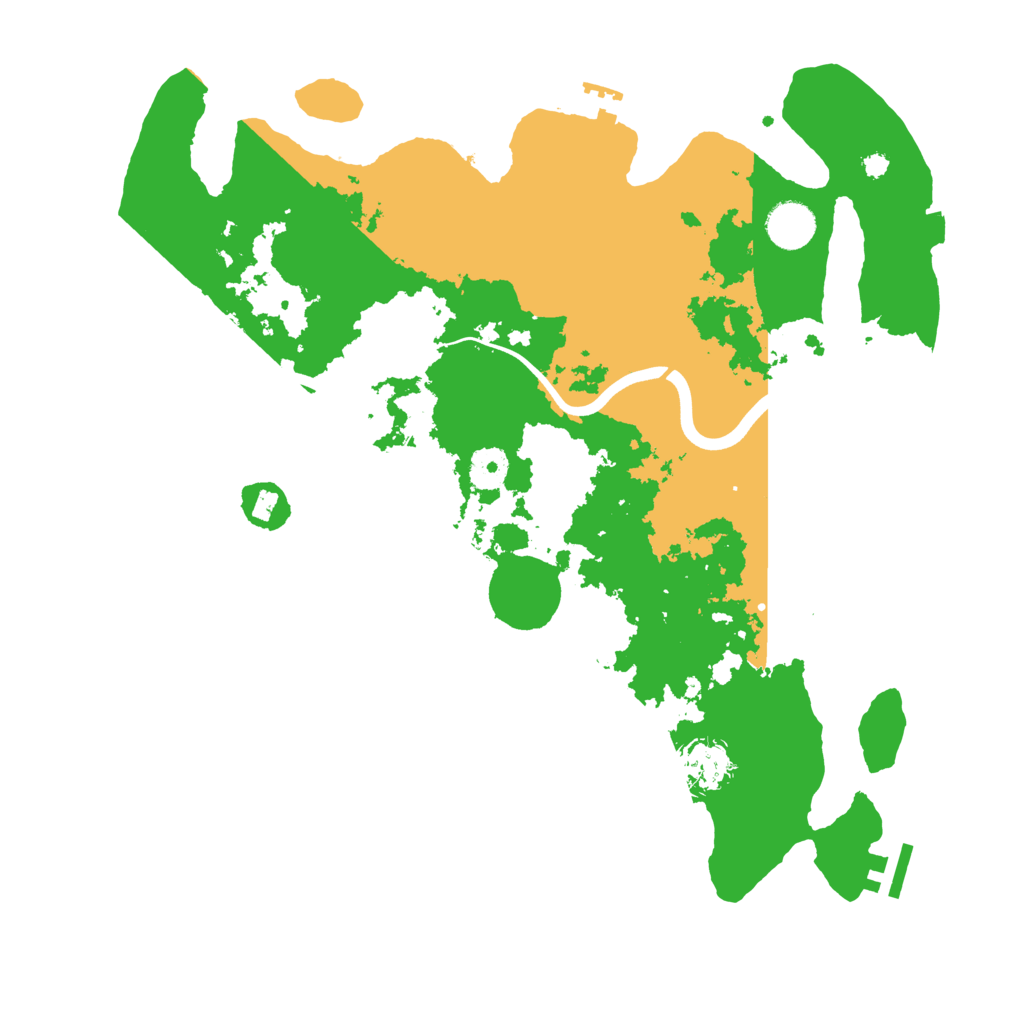 Biome Rust Map: Procedural Map, Size: 3750, Seed: 224957251