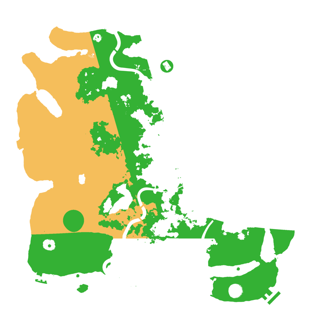 Biome Rust Map: Procedural Map, Size: 4000, Seed: 618167526
