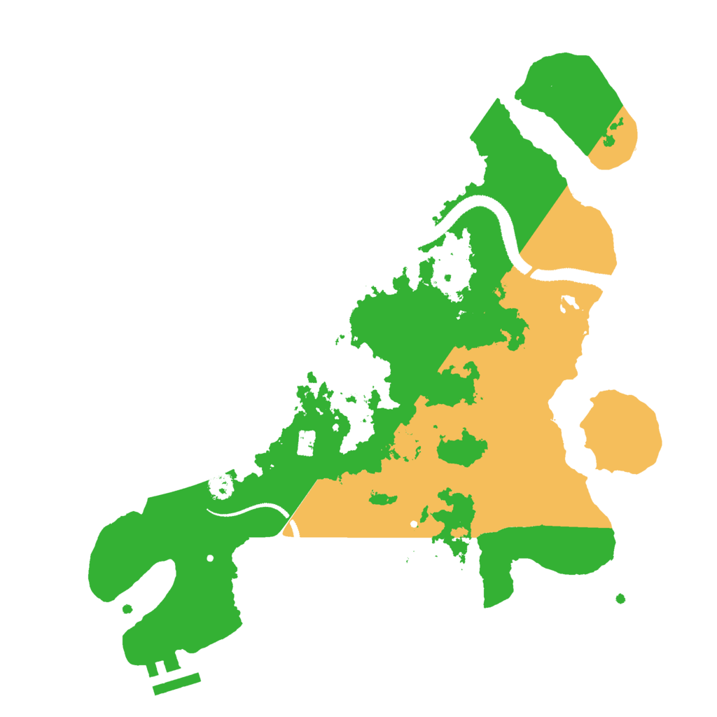 Biome Rust Map: Procedural Map, Size: 3000, Seed: 2120526871