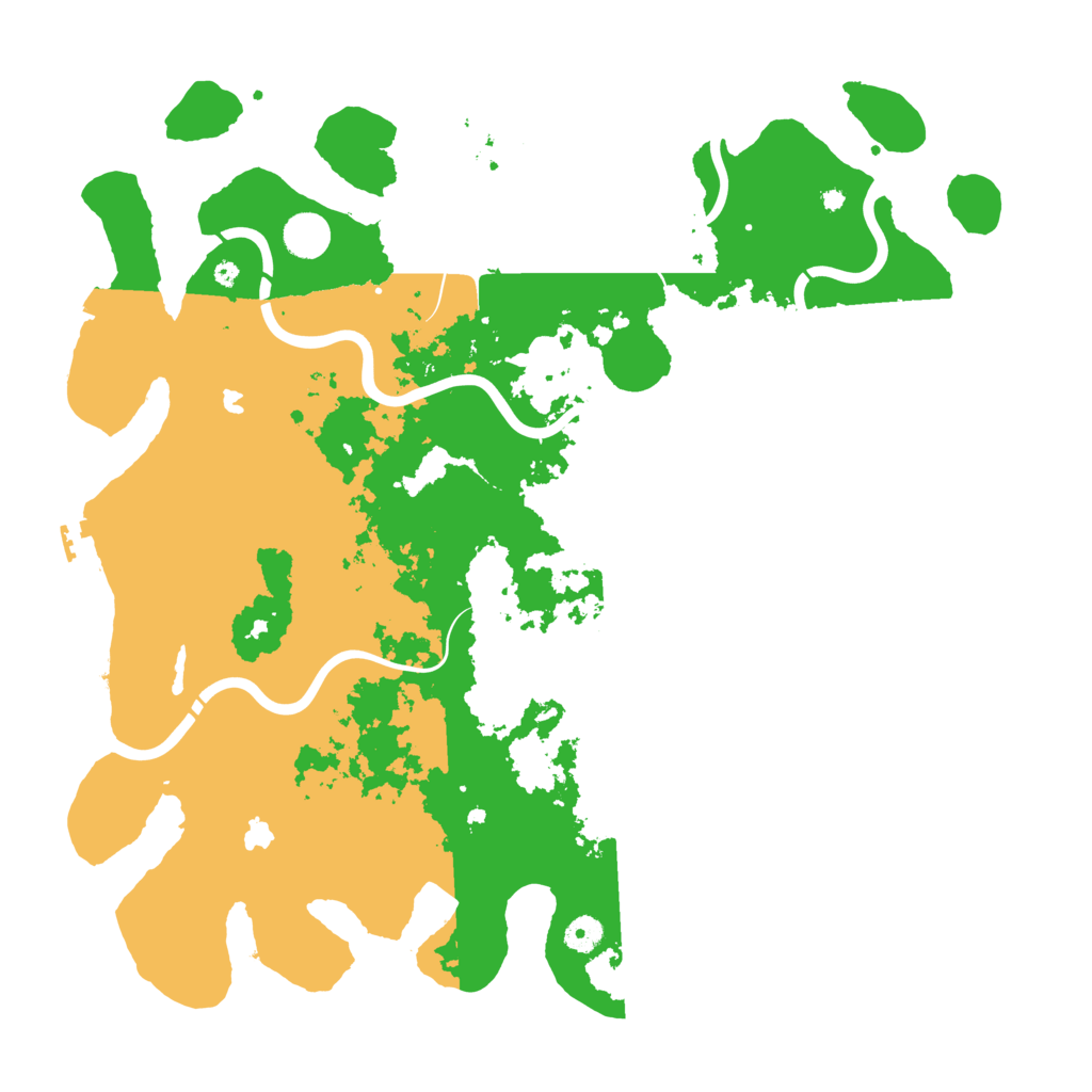 Biome Rust Map: Procedural Map, Size: 4500, Seed: 866210