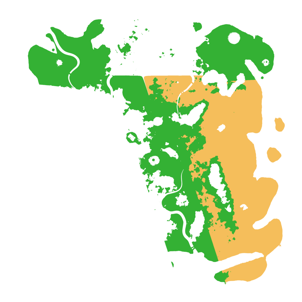 Biome Rust Map: Procedural Map, Size: 4500, Seed: 2002072861