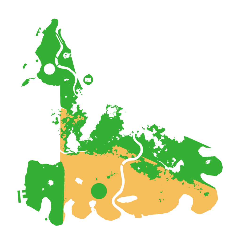 Biome Rust Map: Procedural Map, Size: 4000, Seed: 1401654425