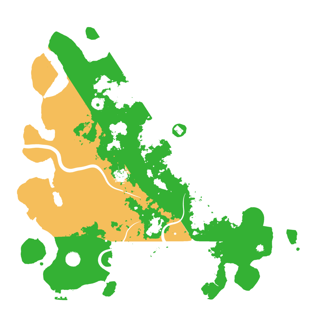 Biome Rust Map: Procedural Map, Size: 3900, Seed: 35465841