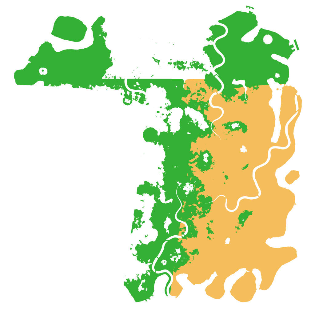 Biome Rust Map: Procedural Map, Size: 5880, Seed: 516824626