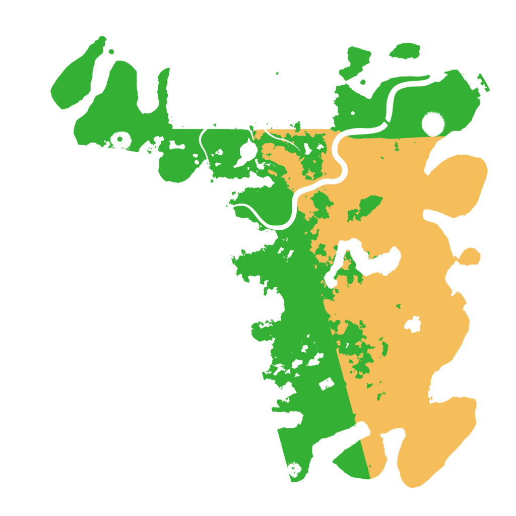 Biome Rust Map: Procedural Map, Size: 4000, Seed: 664202738