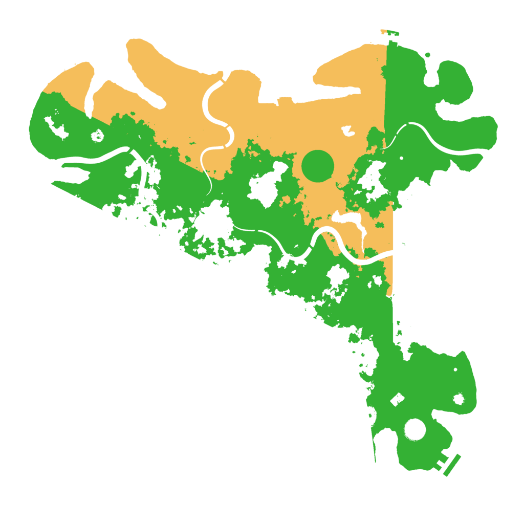 Biome Rust Map: Procedural Map, Size: 4250, Seed: 1281664483
