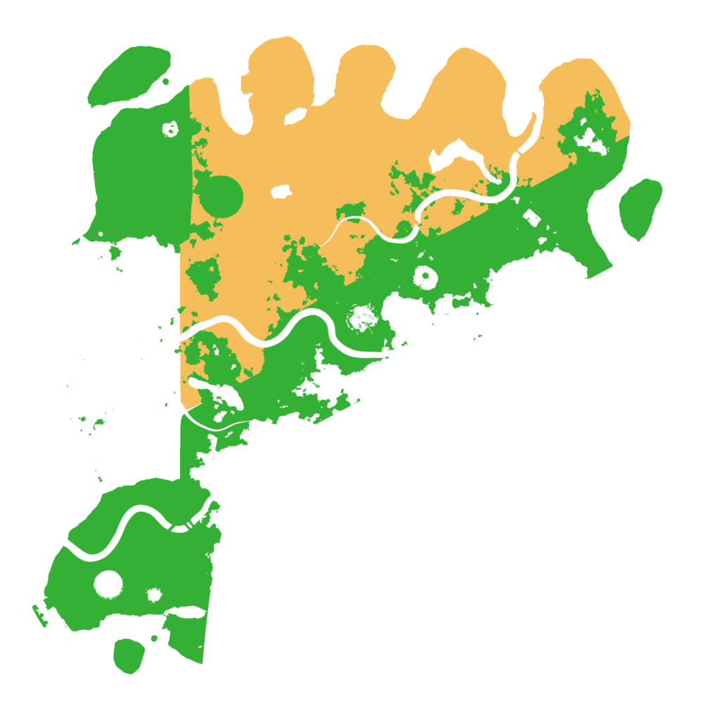 Biome Rust Map: Procedural Map, Size: 4487, Seed: 481981