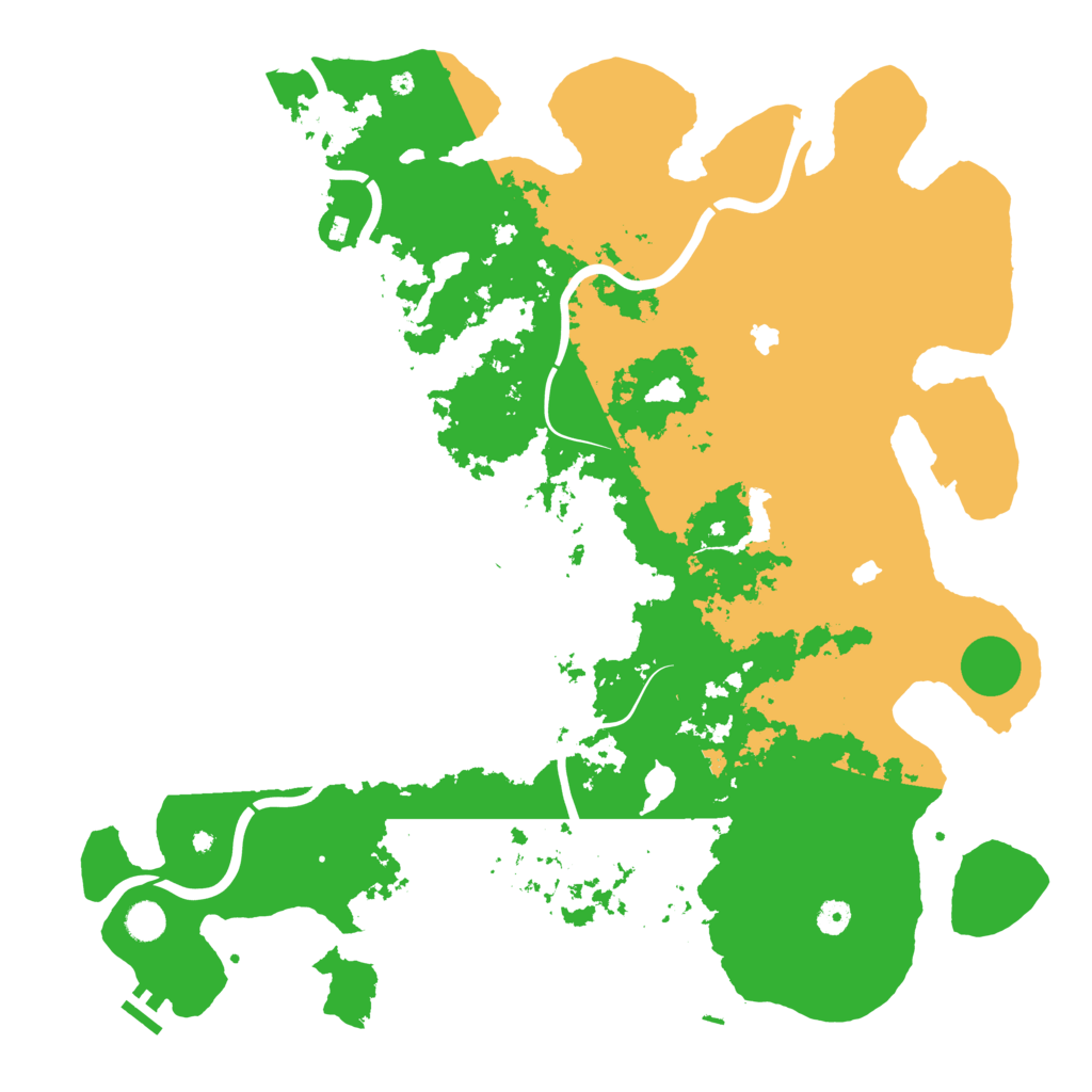 Biome Rust Map: Procedural Map, Size: 4800, Seed: 178703390