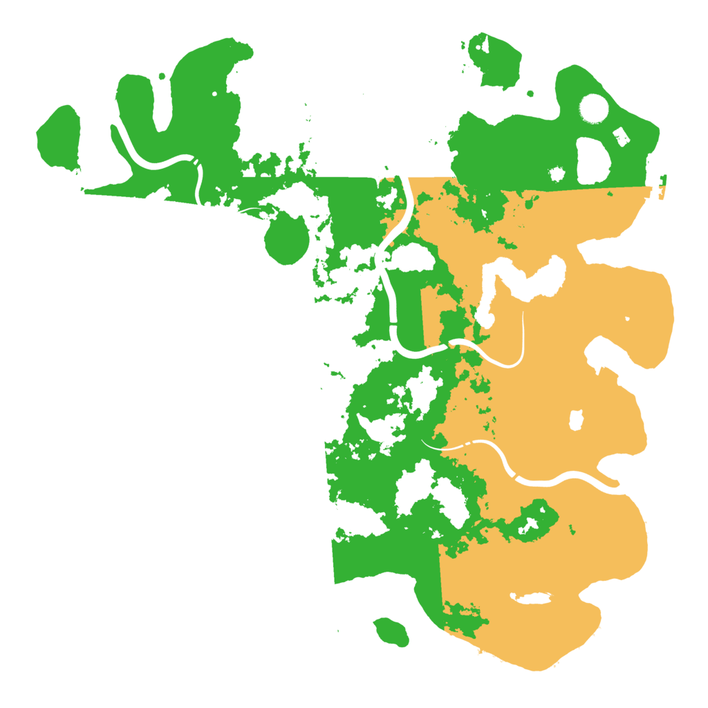 Biome Rust Map: Procedural Map, Size: 4250, Seed: 2454016