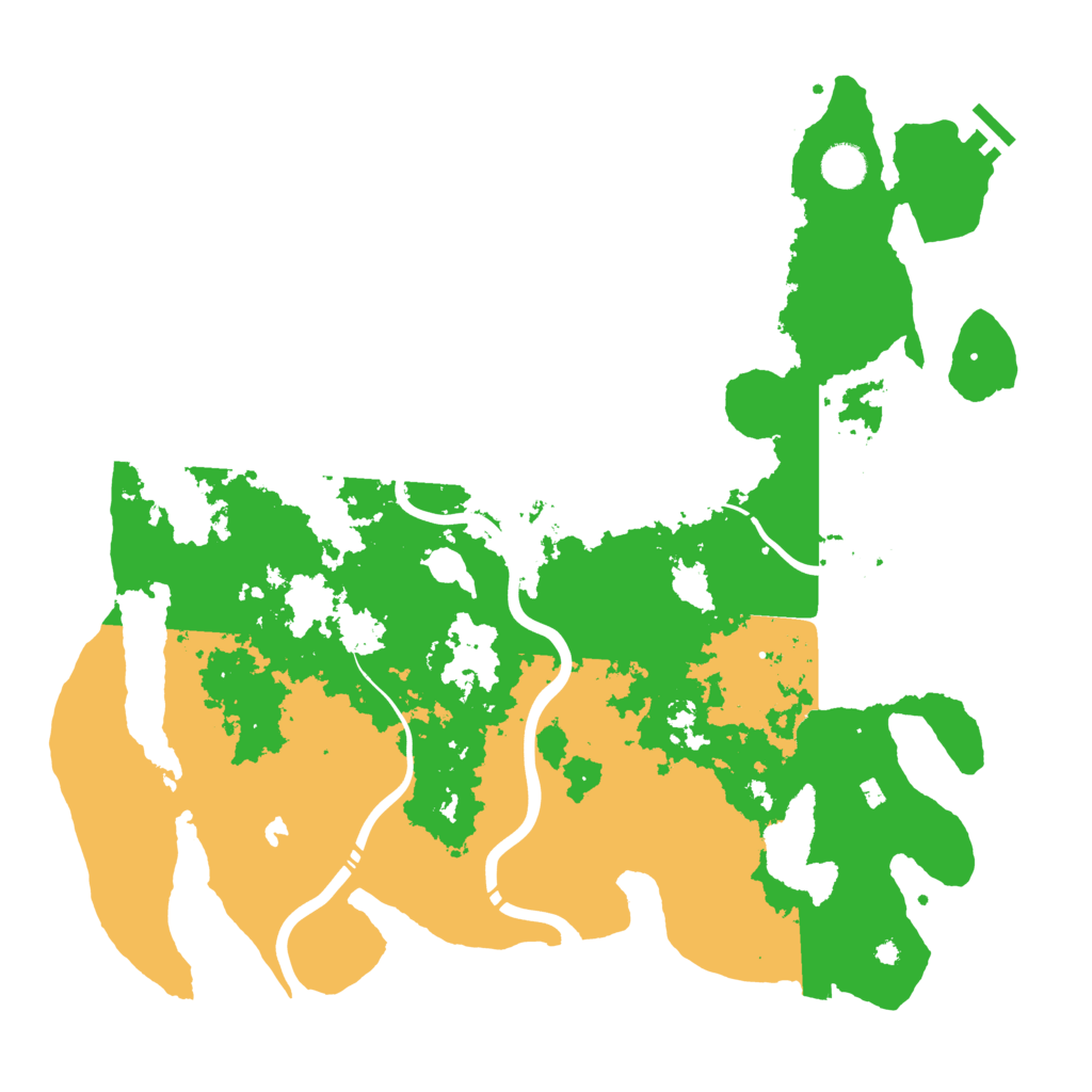Biome Rust Map: Procedural Map, Size: 4250, Seed: 714864821
