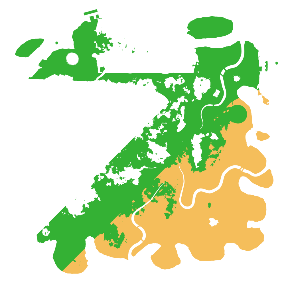Biome Rust Map: Procedural Map, Size: 4250, Seed: 1266326136