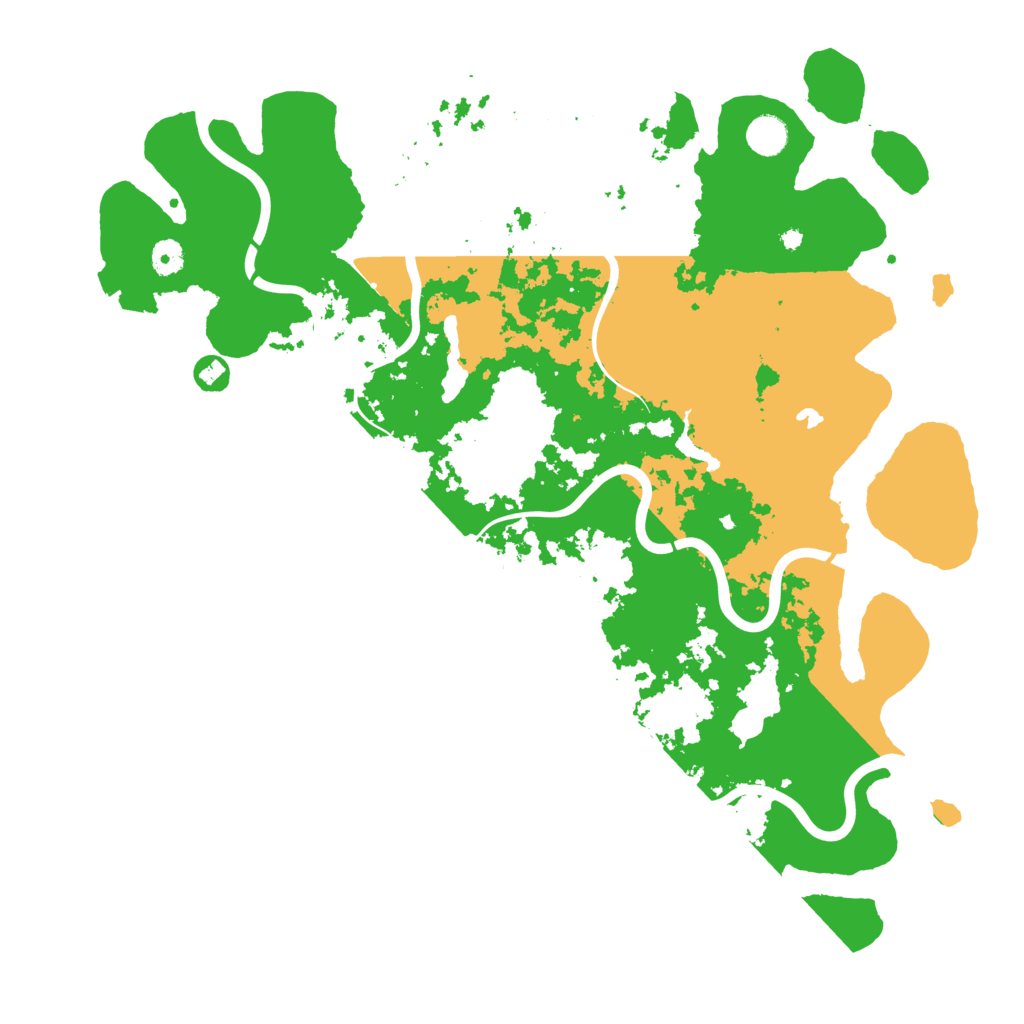 Biome Rust Map: Procedural Map, Size: 4500, Seed: 173009251