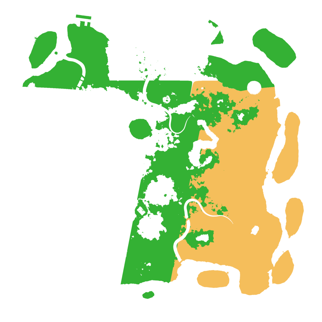 Biome Rust Map: Procedural Map, Size: 4250, Seed: 1542079465