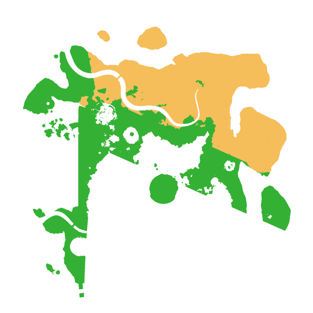 Biome Rust Map: Procedural Map, Size: 3000, Seed: 1696004217