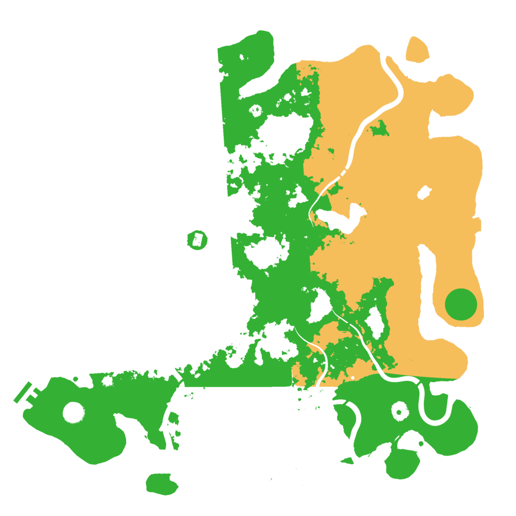 Biome Rust Map: Procedural Map, Size: 4250, Seed: 1284165505